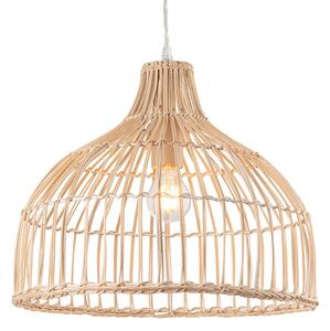 Firstlight 2903 Rattan 1 Light Ceiling Pendant Light In Natural Rattan Finish
