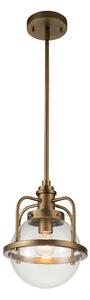 Quintiesse QN-TRIOCENT-P-NBR Triocent Convertible Ceiling Light In Natural Brass Finish IP44