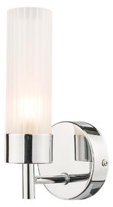Laura Ashley LA3756153-Q Howard Bathroom Wall Light In Polished Chrome Finish IP44