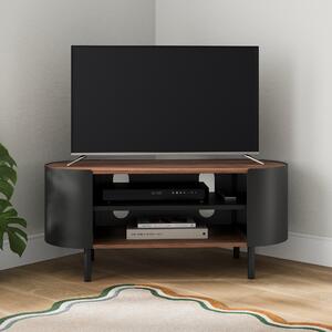 Elements Griffin Compact Corner TV Unit for TVs up to 42" Black