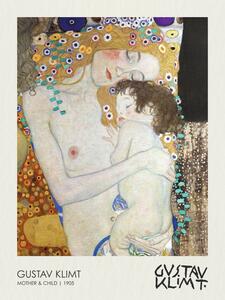 Fine Art Print Mother and Child (1905), Gustav Klimt