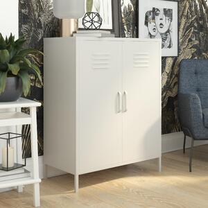 Bradford 2 Door Metal Storage Cabinet Taupe