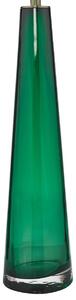 Dar Lighting Samara Green Glass Table Lamp Base Only