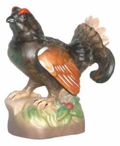 Grouse wooden decoration