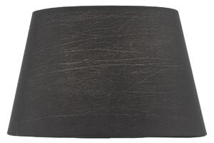 Dar Lighting Zira Black Faux Silk Candle Clip Shade 18 cm