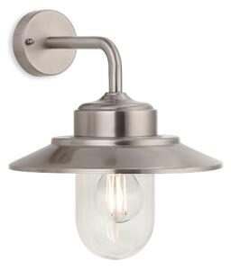 Firstlight 3828ST Naples Outdoor Wall Light In Stainless Steel IP44