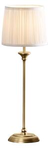Laura Ashley Hemsley Table Lamp In Matt Antique Finish With Ivory Shade LA3756320-Q