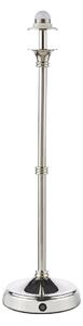 Dar Lighting Dahl Rechargeable LED Table Lamp In Polished Nickel