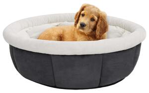 Dog Bed 59x59x24 cm Grey