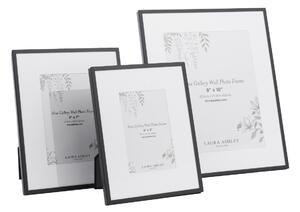Laura Ashley Alisa Gallery Wall Photo Frames In Matt Black Set Of 3