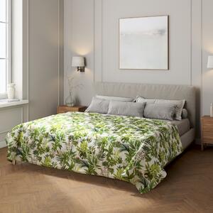 Stripe quilted throw