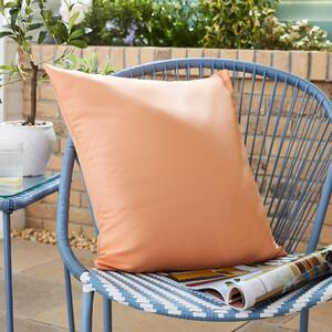 Plain Square Large Outdoor Cushion Apricot