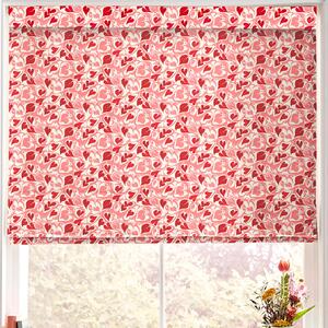 Cath Kidston Marble Hearts Ditsy Made To Measure Roman Blind Red