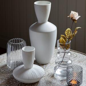 Nina White Vase White