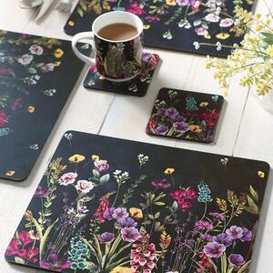 Set of 4 MM Living Maise Placemats Black