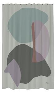 Mette Ditmer Gallery shower curtain 150x200 cm Frost green