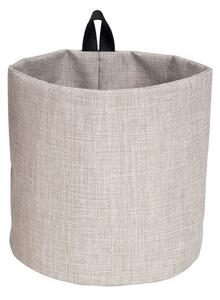 Soft Beige Fabric Hang Around Storage by Bigso Sweden, Small