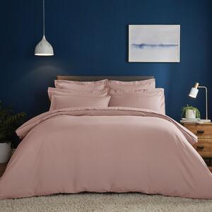 Fogarty Soft Touch Dusty Pink Duvet Cover and Pillowcase Set Pink