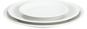 Pillivuyt Bourges plate flat white Ø24 cm