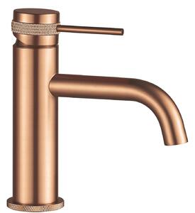 Bathroom faucet Rea Lungo Grip Brush Copper low