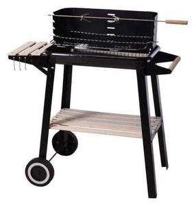 Coal Barbecue with Wheels (54 x 34 x 6.5 cm)