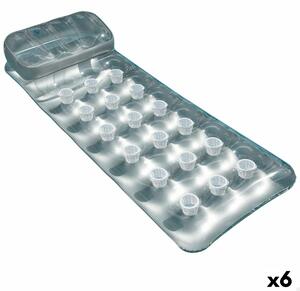 Air mattress Intex 18 Glasses Silver 188 x 30 x 71 cm (6 Units)