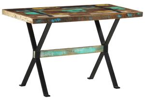 Dining Table 120x60x76 cm Solid Reclaimed Wood