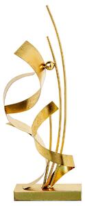 Decorative Figure Alexandra House Living Golden Abstract 24 x 20 x 61 cm