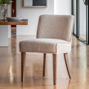 Thane Set of 2 Dining Chairs, Taupe Taupe