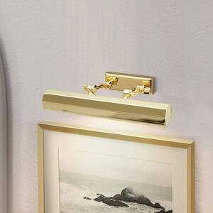 Elstead CHAWTON-PLM-PB Chawton 1 Light Medium Picture Light In Polished Brass - Width: 402mm