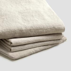 Oatmeal 100% Linen Sheet Set | Single | Piglet in Bed