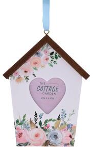 The Cottage Garden Birdhouse Hanging Photo Frame