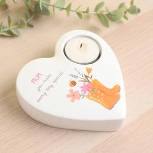 Mum Ceramic Tealight Holder