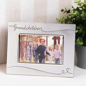 Grandchildren Silver Photo Frame