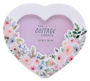 The Cottage Garden Heart Photo Frame