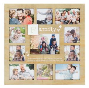 Family Collage Multi Wooden Photo Frame