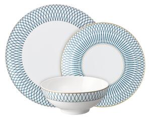 Porcelain Modern Deco 12 Piece Tableware Set
