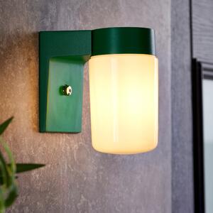 Elements Taylor Industrial Outdoor Wall Light Green