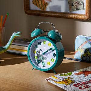 Kid's Dino Tell The Time Alarm Clock Green