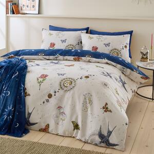 Sassy B Astrology Reversible Duvet Cover Bedding Set Cream