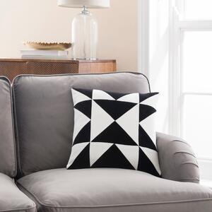 Clara Triangle Patchwork Square Cushion