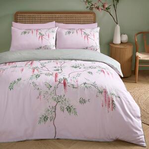 Soiree Enya Floral Duvet Cover Bedding Set Pink