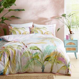 Appletree Leilani Printed Leaf Duvet Cover Bedding Set Green