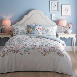 Appletree Portia Watercolour Floral Duvet Cover Bedding Set Multi