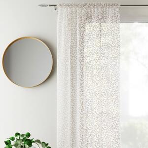 Willow Ready Made Single Voile Curtain Duckegg