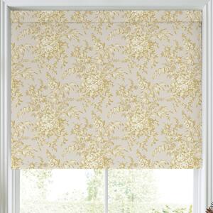 Laura Ashley Picardie Translucent Made To Measure Roller Blind Gold