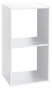 Mix and Modul Cube Organiser 2 Shelf Unit White
