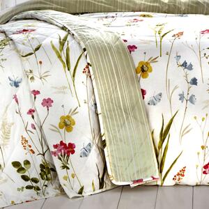 Spring Glade Quilted Bedspread 200cm x 230cm MultiColoured