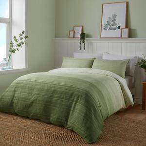 Fairhaven Green Duvet Cover and Pillowcase Set Green