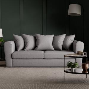 Blake Soft Texture Fabric 3 Seater Sofa Grey
